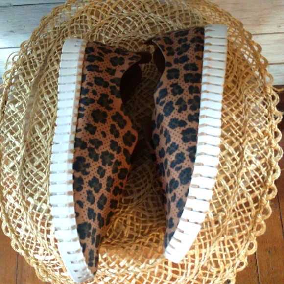 ILSE JACOBSEN Cheetah Print Tulip Flat Slip-On Shoe Size 40 - Picture 11 of 12
